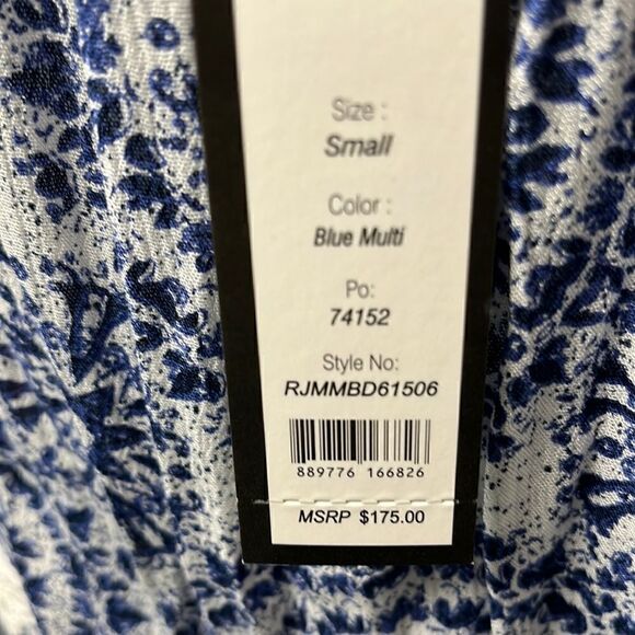 Romeo & Juliet Couture Print Sleeveless Cut Out Dress - Picture 5 of 6